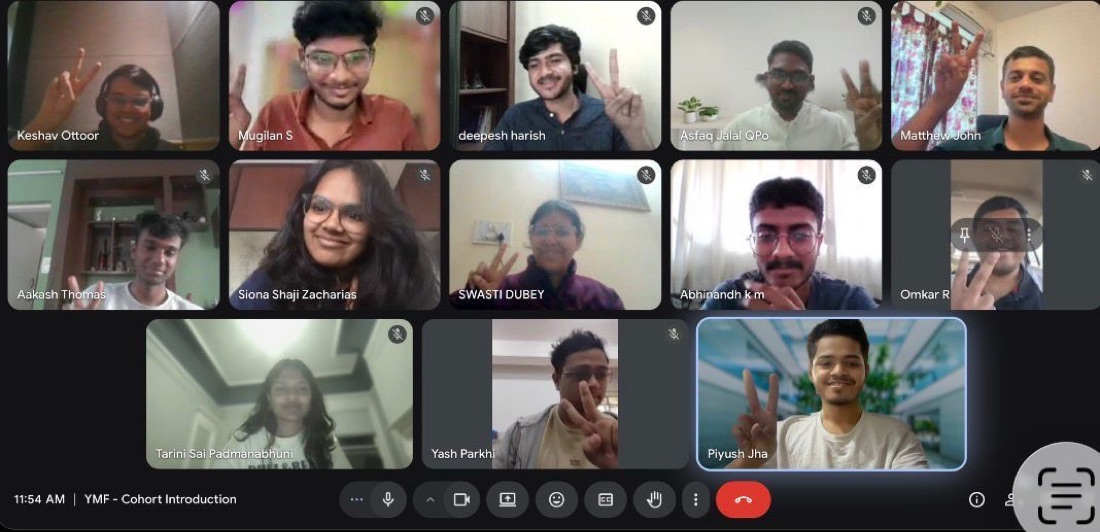 Cohort 1 at YMF